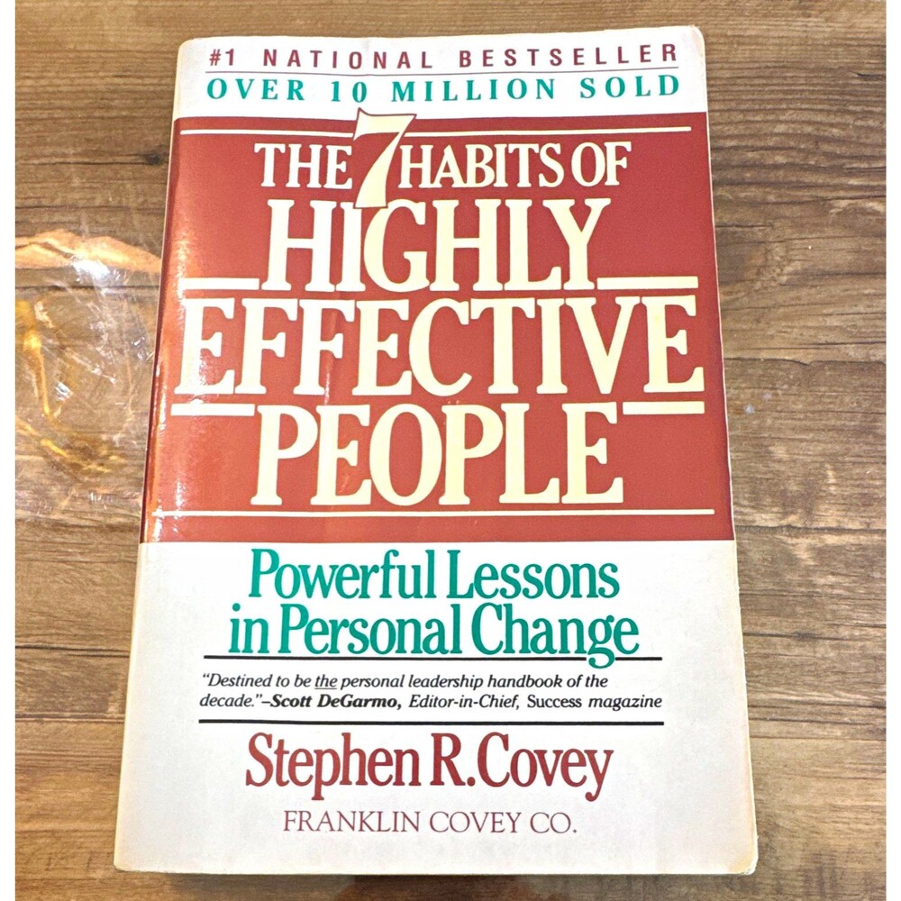Stephen R. Covey The 7 Habits of Highly Effective People Revised Ed (1990) TPB